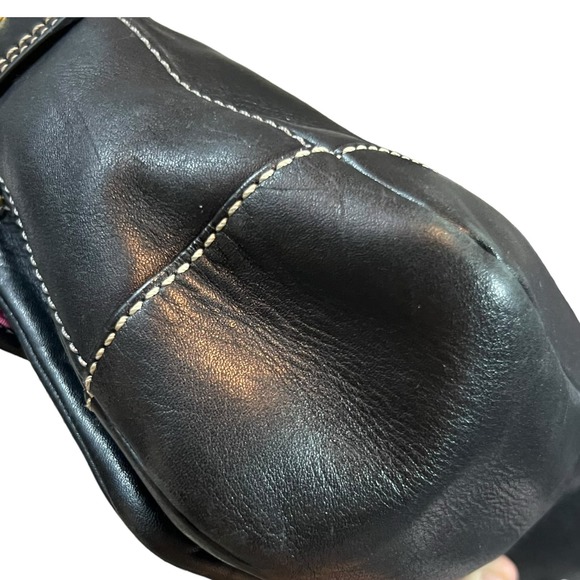 Vintage Coach Legacy Turnlock Leather Satchel Bag Purse 12868 - Picture 8 of 11